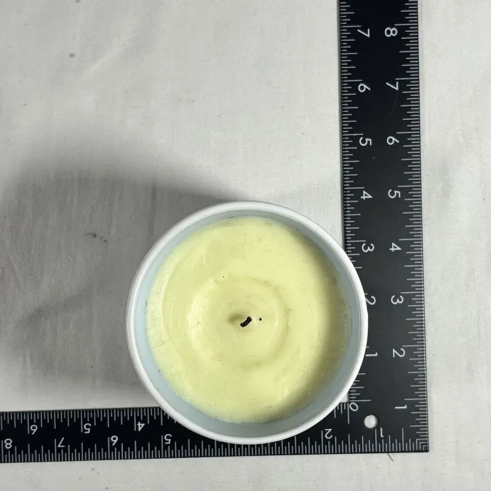 Jonathan Adler Fleur De Sel Candle White Ceramic Jar Partially Used